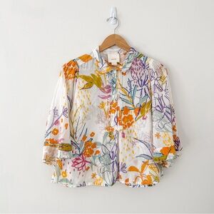 Maeve Multicolor Floral Blouse